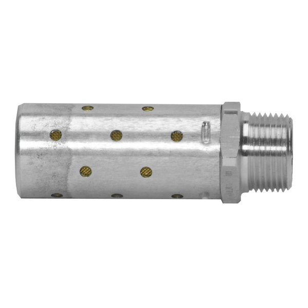 Master Pneumatic 1-1/2BSP MUFFLER & NIPPLE A118-125-12W